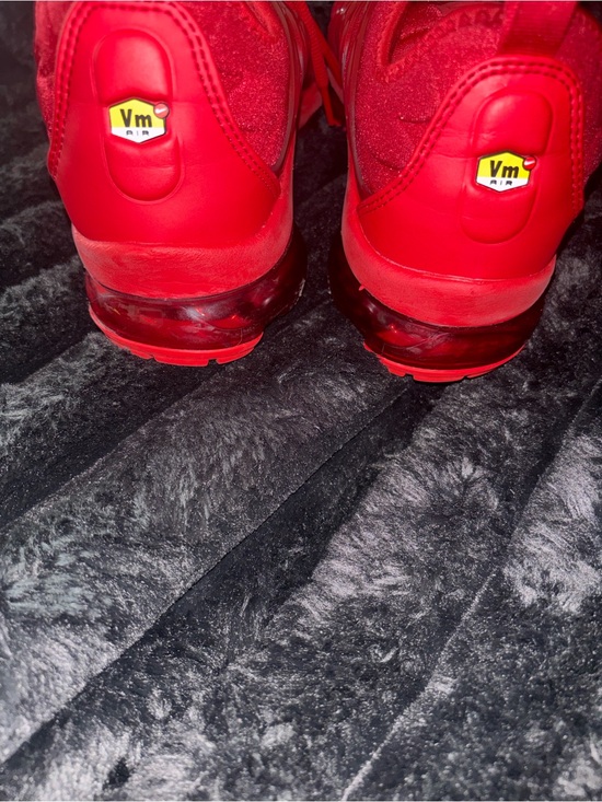 Red Nike VaporMax Plus Athletic Sneakers, Men size 8/Women’s size 10 main image 10
